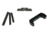 Cross Armory Glock 3-Piece Kit, 3 Pin Set, Extended Mag Catch, Extended Slide Lock, Gen 5, Black, CRG5OKBK