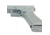 Cross Armory Extended Slide Lock for Glock Generation 1-3, Black, crGSLbk