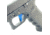 Cross Armory Glock Gen 1-3 Enhanced Flat Faced Trigger w/Bar, 9mm, Aluminum, Blue/Black, crGTb-bl-bk
