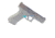 Cross Armory Glock Extended Slide Lock Gen 1-5 &amp; P80, Blue, CRG5SLBL
