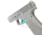 Cross Armory Extended Slide Lock for Glock, Gen 1-5/P80, Blue, Small, CRG5SLBL