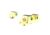 Cross Armory Glow-In-The-Dark Pistol Sights, Gold, Standard, crGSs-gd