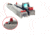 Cross Armory Glow-In-The-Dark Pistol Sights, Red, Tall, crGSt-rd