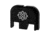 Cross Armory Universal Back Plate, Glock Gen 1-5 P80, Black, crG5BPbk