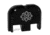 Cross Armory Universal Back Plate for Glock, Gen 1-5/P80, Black, Small, CRG5BPBK