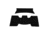Custom Armor Group Velcro - Helmet Accessory, Black, VEL-BK