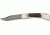 Damascus Lockback Fold Knife, Steel Clip Blade, Stag Handles with nickel silver bolsters DM1020