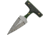 Damascus Push Dagger Micarta Green