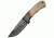 Damascus Skinner Knife w/ Bone Handle DM1068