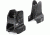 Daniel Defense A1.5 Top Mounted Fixed Front and Rear Sight, Black, 19-088-09116