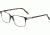 Davidoff 91054 Single Vision Prescription Eyeglasses, Brown Havana Grey Frame, 91054-6970SV