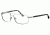 Davidoff 95100 Single Vision Prescription Eyeglasses - Grey Frame and Clear Lens 95100-566SV