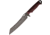 Dawson Knives Wayfinder Fixed Blade Blk/Red, DW47674