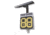Decatur Electronics OnSite Pole Sign Solar Powered Radar, Amber, OS75MXSOLAM