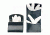 DeSantis Black - Plain - Double Latex Glove Pouch U58BJZZZ4