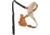 DeSantis C.E.O. Shoulder Rig Leather Holsters, Glock 20, 21, 21SF, 29, 30, 37, 38, 39, Left Hand, Plain, Tan, 11ZTBE8Z0
