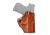 DeSantis Mini Scabbard Leather Belt Holster, Right Hand, Tan, 019TA3KZ0