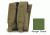 Diamondback Tactical 40 mm Double Flashbang Pouch, Ranger Green, A-BLPM20-2-RANGERGREEN