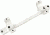 DNZ Products Game Reaper Scope Mount - Remington 700 Long Action, Low Ring, 0 MOA, 30 mm Tube, Silver, 26700s