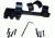 DNZ Products Freedom Reaper Forward Picantinny Rail-20MOA-Black 121FPT2