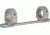 DNZ Products Game Reaper Scope Mount - Howa 1500 Short Action, High Ring, 1 in Tube, Silver, 12300S