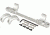 DNZ Products Game Reaper Scope Mount - Remington 700 Long Action, Low Ring, 1 in Tube, Silver, 08700S