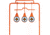 Do All Outdoors Airgun Auto Reset, Orange, 0.177, SS7177