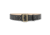2-1/4" Plain Leather Sam Browne 2-Row Stitch Duty Belt with Gold Buckle