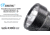 EAGTAC S25L-R Base Flashlight, XHP35 HI CW LED, 1870lm, Black, Medium 4155
