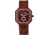 Earth Wood Acadia Bracelet Watch, Red, One Size, ETHEW4703