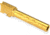 Ed Brown Products &amp;W M&amp;P / M&amp;P 2.0 9mm Button-Rifled Match Barrel, Titanium Nitride, Gold, 4.25 in, MP-BR-GOLD