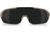 Edge Eyewear ARC Light Shooting Glasses, Tan499 Frame, Polarized Smoke Vapor Shield Lenses, Standard, AL1K174VS