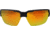 Edge Eyewear Pumori - Matte Black Frame / Aqua Precision Red Mirror Lenses, Black Frame, XPAP419