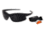 Edge Tactical Sharp Edge Thin Temple 3-Lens Kit, Black Frame, Clear, Tiger's Eye, G-15 Lens, SSE3K-1TT