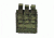 Element Gear PP 9 mm-3 Magazine Pouch, Green PU-PP93-03