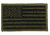 Elite Survival Systems US Flag Patches - Standard Orientation, Subdued, 3.5in x 2in ID-US-103