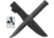 ElitEdge Survival Fixed Blade Black, EE20690B