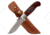 Elk Ridge Drop Point Fixed Blade Knife, 3.75 in, 3Cr13 Stainless Steel Stainless Steel, Brown, ER-200-20BR