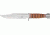 Elk Ridge Hunter Fixed Blade Knife, 6.75in, Stainless Blade, Leather Handle ER047