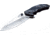 Elk Ridge Linerlock A/O Folding Knife, 3.5 satin finish 3Cr13 stainless blade, Camo textured aluminum handle, ER-A967CA