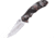 Elk Ridge Linerlock A/O Folding Knife, 3.5 satin finish 3Cr13 stainless blade, Camo textured aluminum handle, ER-A967CA