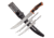 Elk Ridge Trek Interchangeable Fillet Knife Set, 5Cr15 Stainless Steel, Black/Orange, ER-TKFIX004