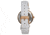 Empress Anne Automatic Semi-Skeleton Leather-Band Watch, White, One Size, EMPEM3104