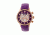 Empress Beatrice Leather Band Watch, Purple/Purple EMPEM2006