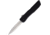 EOS Auto Harpoon OTF Automatic Folding Knife, 3.75in, MagnaCut Steel, Satin Dagger Blade, Black DLC Aluminum Handle, AUTO BLACK AND SATIN DAGGER