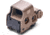 EOTech HWS EXPS3 Reticle w/1 MOA Dot Button, QD, Tan, EXPS3-1 TAN