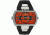 Equipe E916 Dash Xxl Mens Watch - Silver Bezel, Orange Dial w/ Black Circle