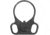 Ergo Grip Double Loop Sling Plate, Black 4970-B