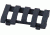 Ergo Grip Lowpro 5-slot Picatinny Rail Wire Loom, Black 4380-BK