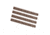 Ergo Grip M-LOK American Flag Rail Cover 4PK-DE 4332-4PK-FLAG-DE-B